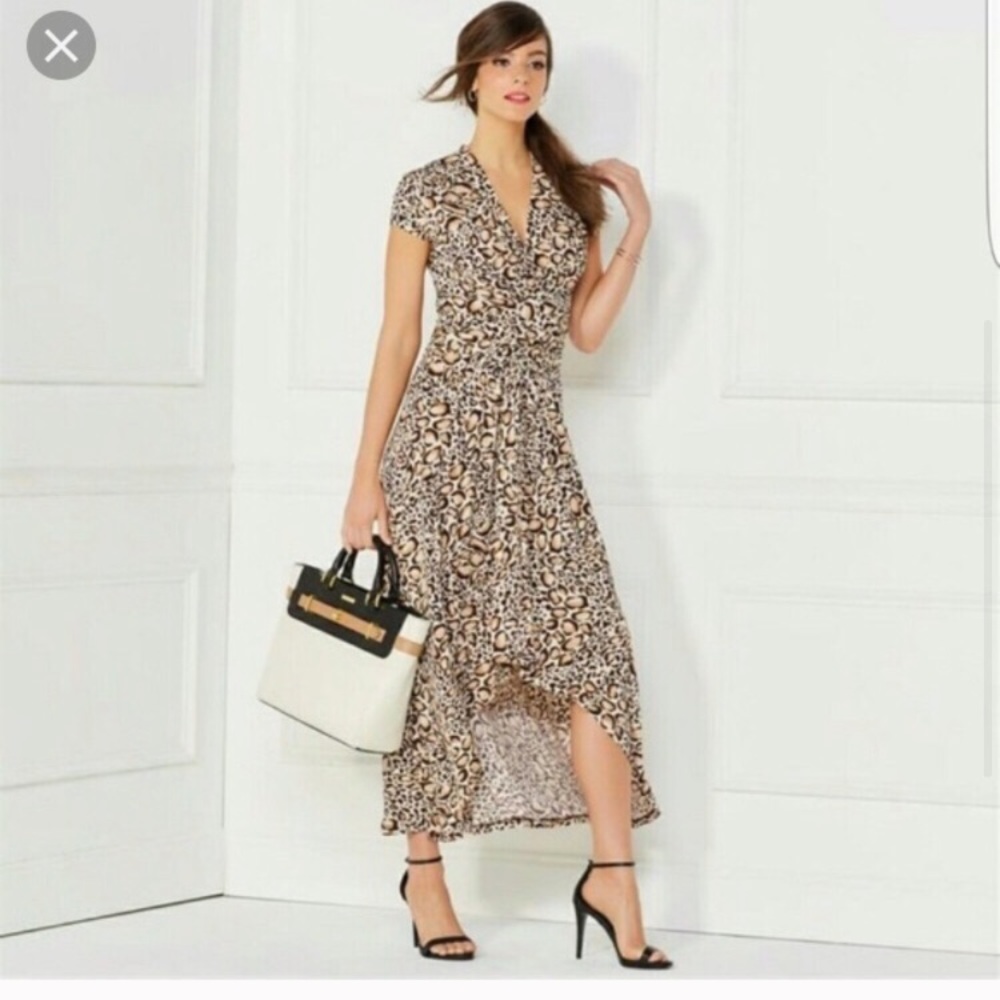 Iman hi lo dress NWOT/ XS Average
